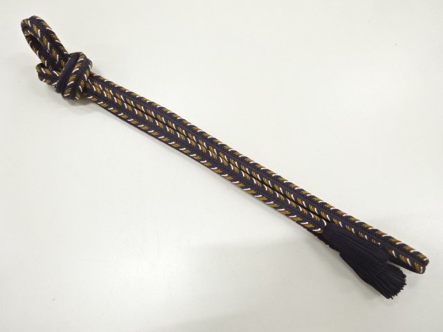JAPANESE KIMONO / TWISTED TASSEL HAND-TIED OBIJIME
